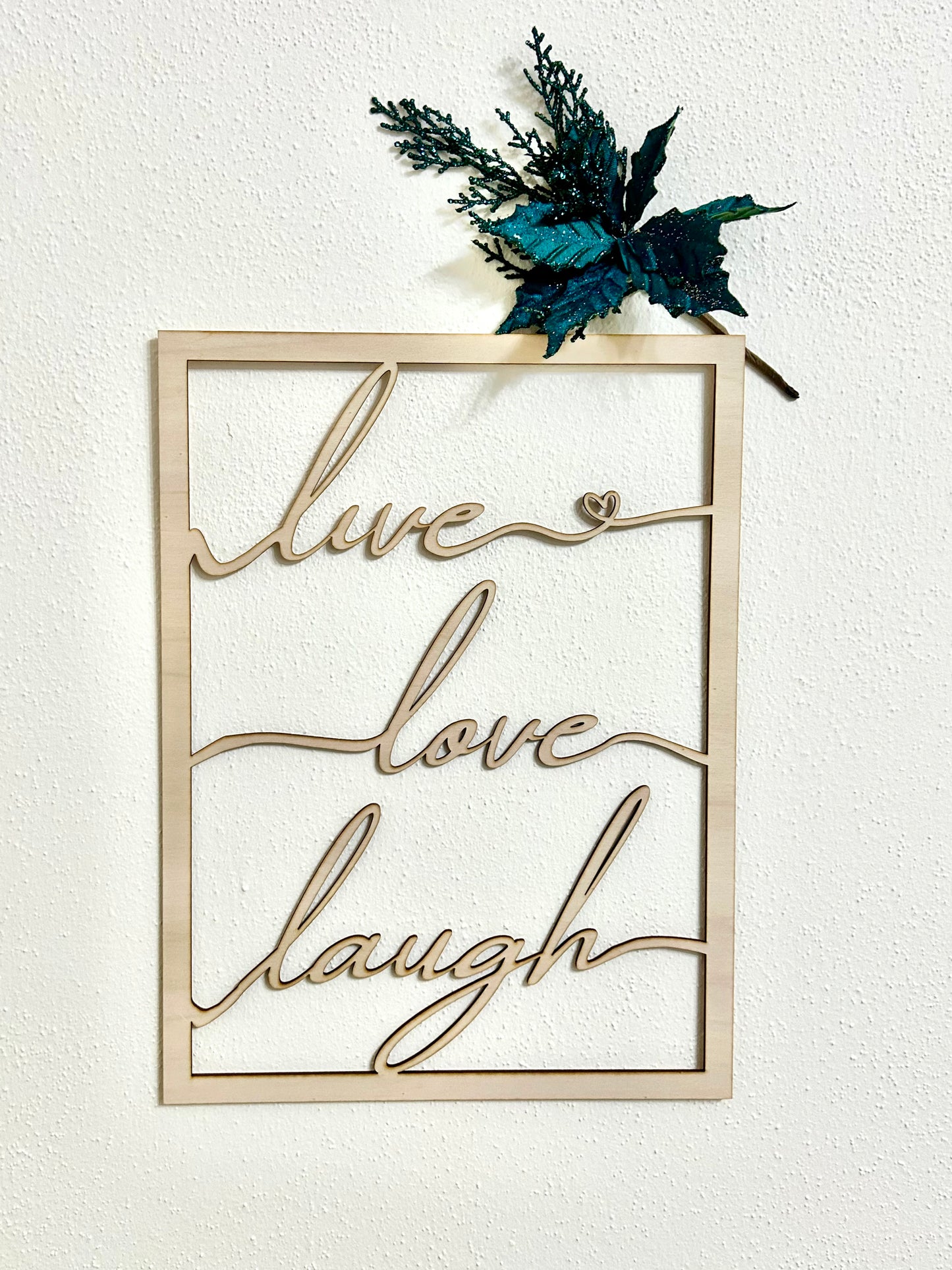cornice live love laugh