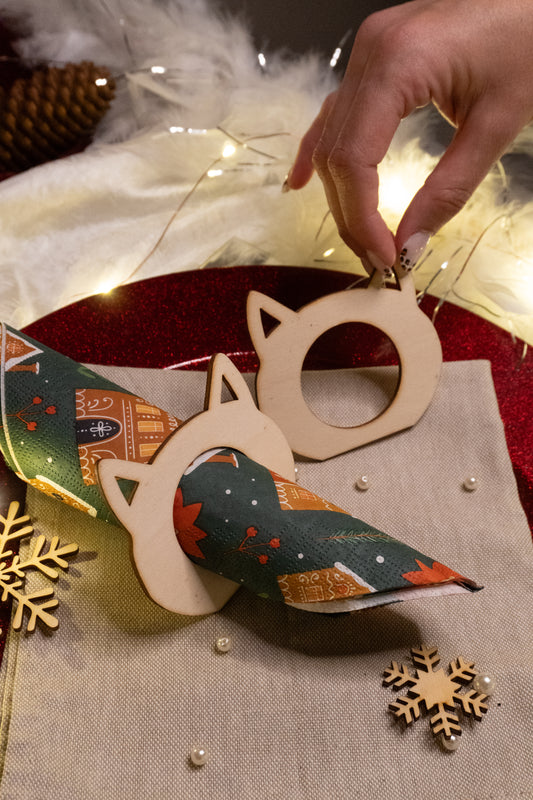 Ferma tovagliolo gatto - GF Design